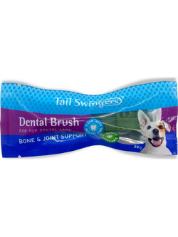 Pet Interest Tail Swingers Dental Brush Bone & Joint Support 20gr