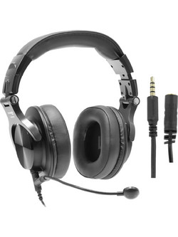 Plugger DJH40M Gaming Headset Over Ear Black