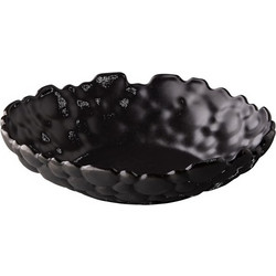 Μπωλ Stoneware BUBBLE φ24 5xΥ5 5cm μαύρο RAW Σετ 6 c430778