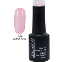 Lilly Nail Art One Step Sweet Rose Ημιμόνιμο Βερνίκι Νυχιών 5ml