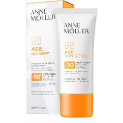 Anne Moller BB Age Sun Resist Αντηλιακή Κρέμα Προσώπου Αντιγηραντική SPF50+ 50ml