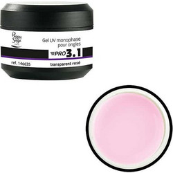 Peggy Sage Transparent Rose Pro 3.1 Builder Gel 15gr