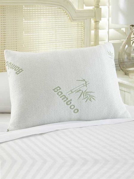 Μαξιλάρι Ύπνου Bamboo Visco Memory Foam Γαρύφαλλο 40x60