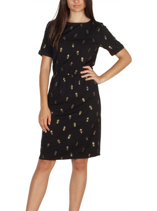 Soft Rebels Cassy Mini Καθημερινό Φόρεμα Μαύρο 318-739