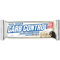 Body Attack Carb Control Bar White Cookie 100gr