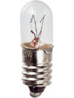 Λυχνία Πυρακτώσεως E10 10X28mm 220V 3W Λευκή Plana