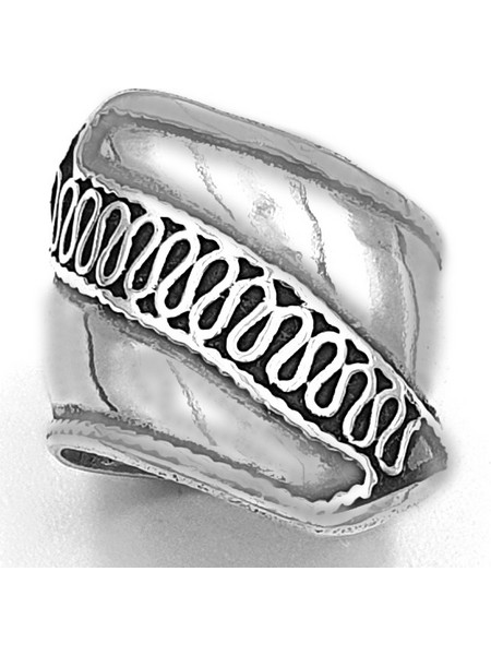 Δαχτυλίδι Ασημένιο 925 Σπείρα