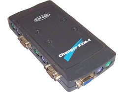 KVM-4 PORT KEYBOARD,MOUSE,VIDEO (OEM)