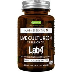 Igennus Live Cultures+ Lab4 Probiotics Προβιοτικά 30 Κάψουλες