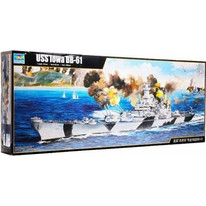 Trumpeter USS Iowa BB-61 Συναρμολογούμενο Πλαστικό Μοντέλο Καραβιού 1:200