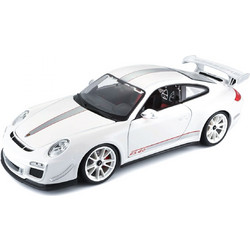 Bburago Plus Porsche 911 GT3 RS White