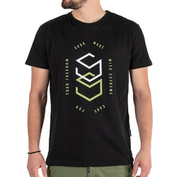 Evolution Body 2402 Ανδρικό Αθλητικό T-Shirt Μαύρο