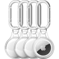 Rinkge Airtag Slim Keychain AirTag Multicolor 4-Pack