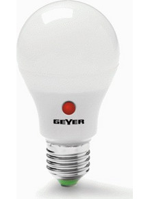 ΛΑΜΠΑ LED Α60 με Φωτοκύτταρο, Μέρα-Νύχτα 9W, 830Lm, 4000K, E27- GEYER