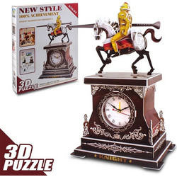 Puzzle Ρολόι Ιππότης 3D 62 Κομμάτια