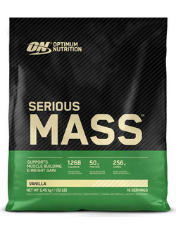 Optimum Nutrition Serious Mass Vanilla Πρωτεΐνη Ορού Γάλακτος Όγκου 5.4kg