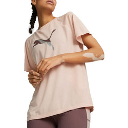 Puma Evostripe Tee Γυναικείο Αθλητικό T-Shirt Nude 849802-47
