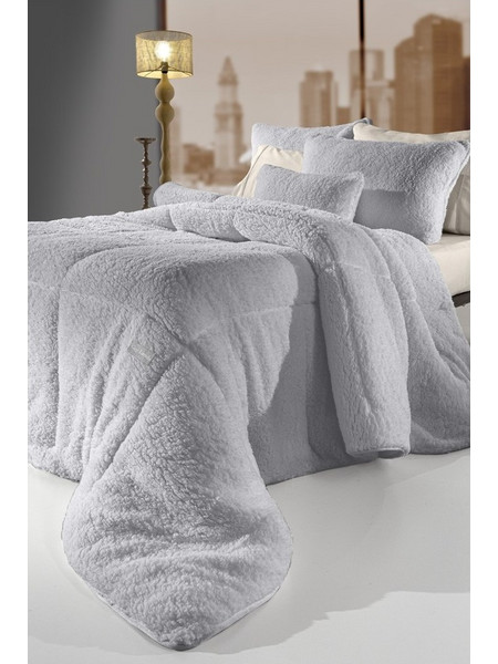 Guy Laroche Κουβερτοπάπλωμα Υπέρδιπλο Hollowfiber 220x240 Mouton Silver