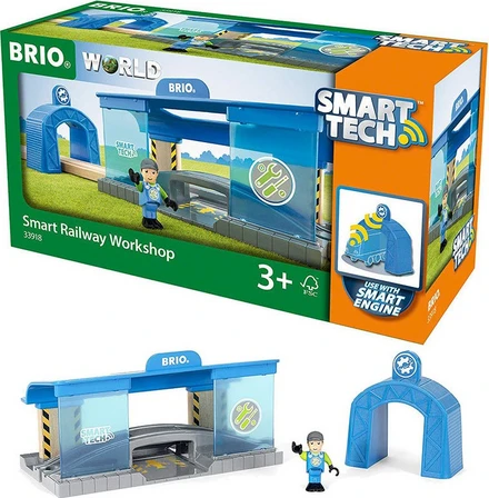 Αυτοκινητάκι Brio Smart Tech Railway Workshop 33918