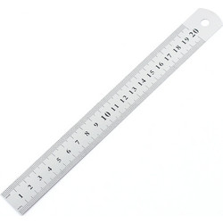 Accurate Metal Ruler 20cm