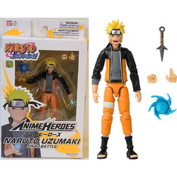 Bandai Anime Heroes Naruto Uzumaki Final Battle 17cm