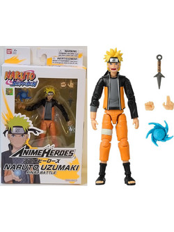 Bandai Anime Heroes Naruto Uzumaki Final Battle 17cm