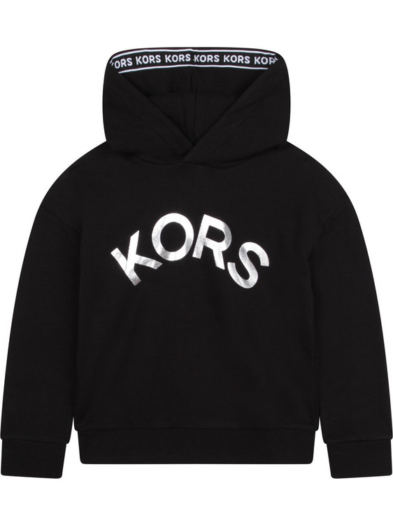 Michael Kors Παιδικό Φούτερ με Κουκούλα Μαύρο R15173-09B
