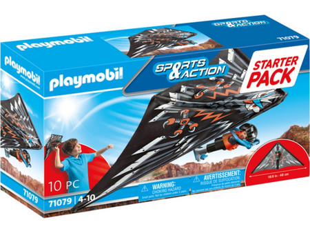 Playmobil Sports & Action Starter Pack Πτήση με Ανεμόπτερο για 4-10 Ετών 71079