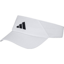 Adidas Καπέλο Visor Υφασμάτινο Λευκό HT2042