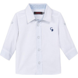 Catimini Πουκάμισο Chemise Dandy CF12042-01-56 Λευκό Αγόρι 6 E