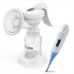 BabyOno Naturel Μονό Χειροκίνητο Θήλαστρο Χωρίς BPA 150ml BN053