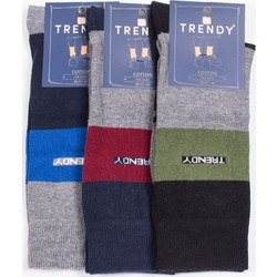 ΑΝΔΡΙΚΕΣ ΚΑΛΤΣΕΣ ΣΕ ΔΙΑΦΟΡΕΤΙΚΑ ΧΡΩΜΑΤΑ TRENDY PACK 3 ΖΕΥΓΗ Πολύχρωμο