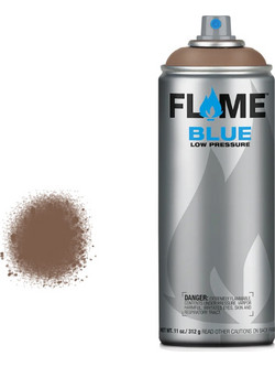 Flame Blue Σπρέι Βαφής Character Brown Ματ 400ml
