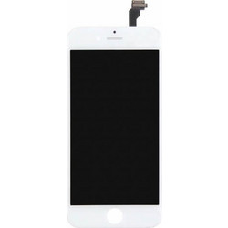 Οθόνη LCD και Digitizer Μηχανισμός Αφής για iPhone 6 Plus - Λευκό