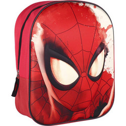 Cerda Marvel Spider-Man 3D Σχολική Τσάντα Πλάτης Νηπιαγωγείου Κόκκινη 2100004021