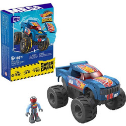 Mega Bloks - Hot Wheels Smash & Crash Race Ace Monster Truck HMM49