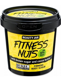 Beauty Jar Fitness Nuts Firming Scrub Σώματος 200gr