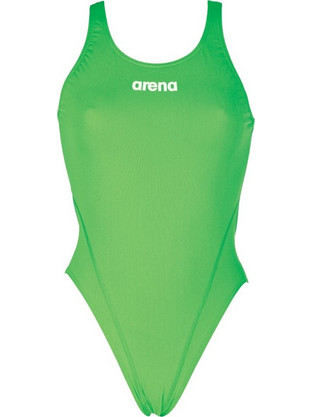 Arena Solid Tech High Αθλητικό Γυναικείο Μαγιό Ολόσωμο Lime 2A241-61