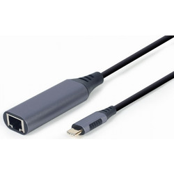 Gembird A-USB3C-LAN-01 Ενσύρματος Ethernet USB-C Αντάπτορας Δικτύου 1Gbps
