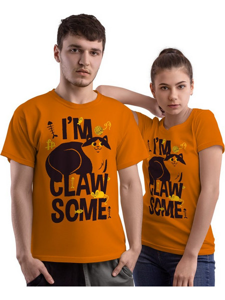I'm Clawsome (Κοντομάνικο Ανδρικό / Unisex) - Orange