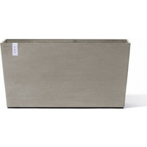 Ecopots Ζαρντινιέρα με Ρόδες Paris Wheels 100 Taupe