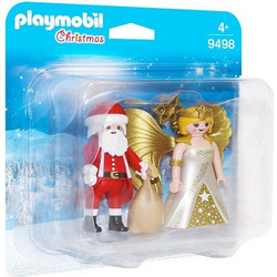 Playmobil Christmas Άη Βασίλης με Άγγελο για 4+ Ετών 9498