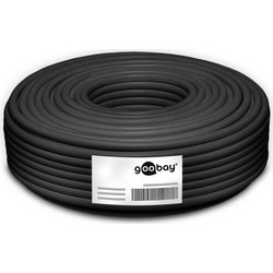 Goobay S/FTP Cat.7 Καλώδιο Δικτύου Ethernet 50m Black