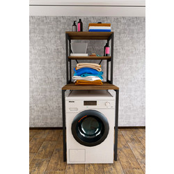 Fidelio Home Netto Ραφιέρα Μπάνιου Δαπέδου Μεταλλική 68x50x155cm