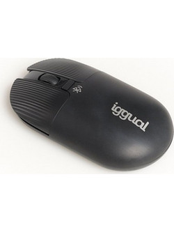 Iggual YIN Ασύρματο Bluetooth Mini Ποντίκι Black