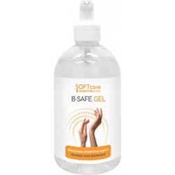 Bournas Medicals Soft Care B-Safe Αντισηπτικό Gel Χεριών με Αντλία 500ml