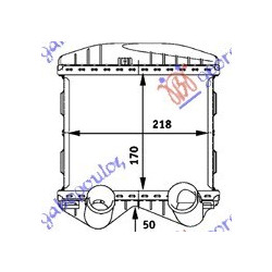 Ψυγειο INT.ΒΕΝΖΙΝΗ (170x218x50) Smart Fortwo 98-07 - 019206200
