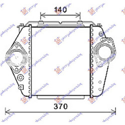 Ψυγειο Intercooler 2.0-2.2 Πετρελαιο (200x230x64) Mazda 6 08-13 - 063206210