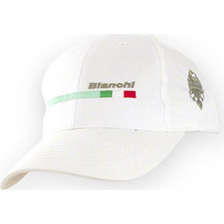 Bianchi Καπέλο Jockey Υφασμάτινο Λευκό