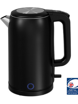 Life Supreme 221-0324 Ανοξείδωτος Βραστήρας 1.8lt 1500W Μαύρος